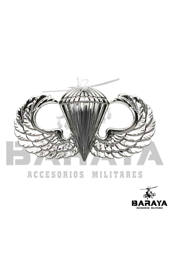 Paracaidista Airborne Plateado